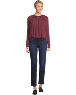 Michael Stars Sona Long Sleeve Bubble Top | Shirts & Tops -Fit Shoe Store 61M7aFGgRNL. AC SR736920