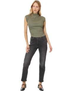 Michael Stars Amara Mock Neck Power Shoulder Top | Shirts & Tops -Fit Shoe Store 61O6t6PIwIL. AC SR736920
