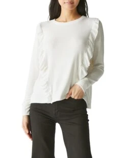Michael Stars Kristi Ruffle Top | Shirts & Tops