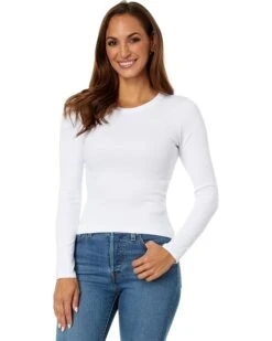 Michael Stars Zola Long Sleeve Crew Tee | Shirts & Tops -Fit Shoe Store 716TacUmAtL. AC SR736920