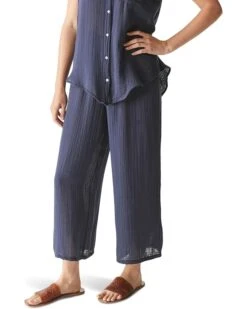 Michael Stars Medina Smocked Waist Cropped Pants -Fit Shoe Store 71DRMWlk9FL. AC SR736920