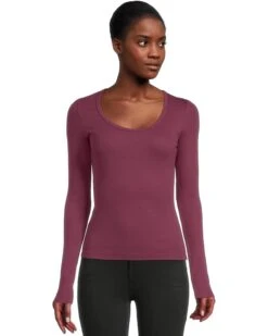 Michael Stars Emilia Scoop Neck Tee | Shirts & Tops