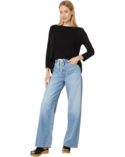 Michael Stars Shelby Ruched Shoulder 3/4 Sleeve Tee | Shirts & Tops -Fit Shoe Store 71QYWlErDLL. AC SR736920