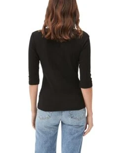 Michael Stars 1X1 Cotton Dot Basic Band Crew Neck Tee | Shirts & Tops -Fit Shoe Store 71XuS2LmkeL. AC SR736920