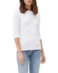 Michael Stars 1X1 Cotton Dot Basic Band Crew Neck Tee | Shirts & Tops -Fit Shoe Store 71lDlBHJiwL. AC SR736920