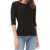 Michael Stars 1X1 Cotton Dot Basic Band Crew Neck Tee | Shirts & Tops -Fit Shoe Store 71ptsXukinL. AC SR736920