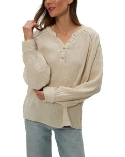 Michael Stars Kacey Peasant Top | Shirts & Tops